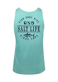 Men's Tall Sea To Graphic Tank