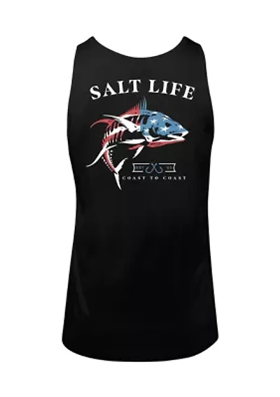 Men's Big United We Fish Graphic Tank Top