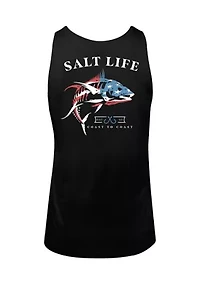 Men's Tall United We Fish Graphic Tank