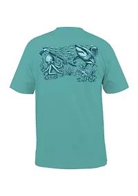 Underwater Diving Short Sleeve Graphic T-Shirt