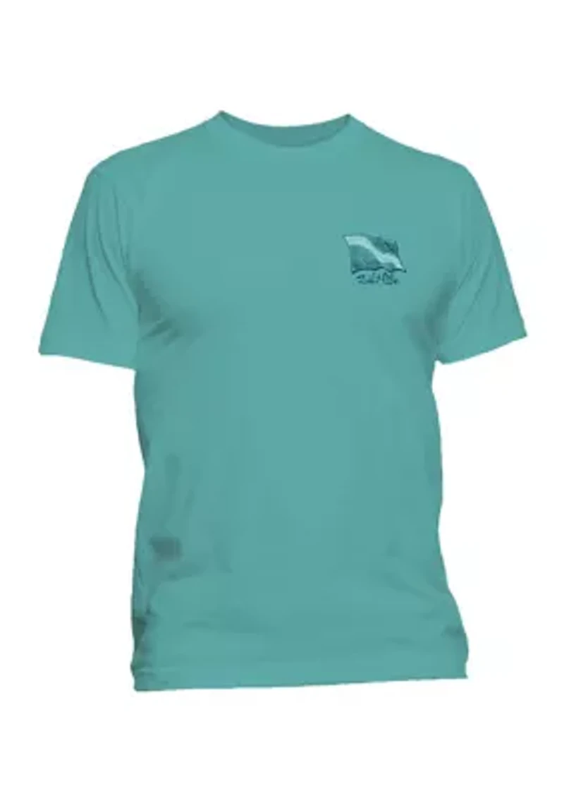 Underwater Diving Short Sleeve Graphic T-Shirt