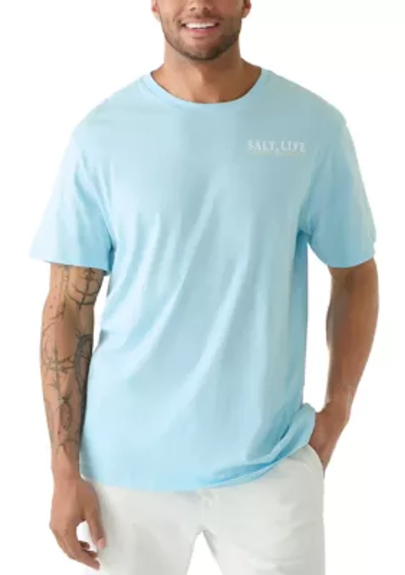 Big & Tall Yellowfin Catch Short Sleeve Shirt