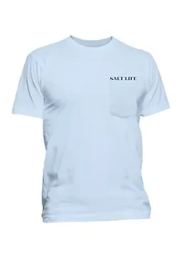 Salty Bass Short Sleeve Graphic T-Shirt