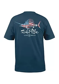 Men's Sailfish N' Bones Short Sleeve Graphic T-Shirt