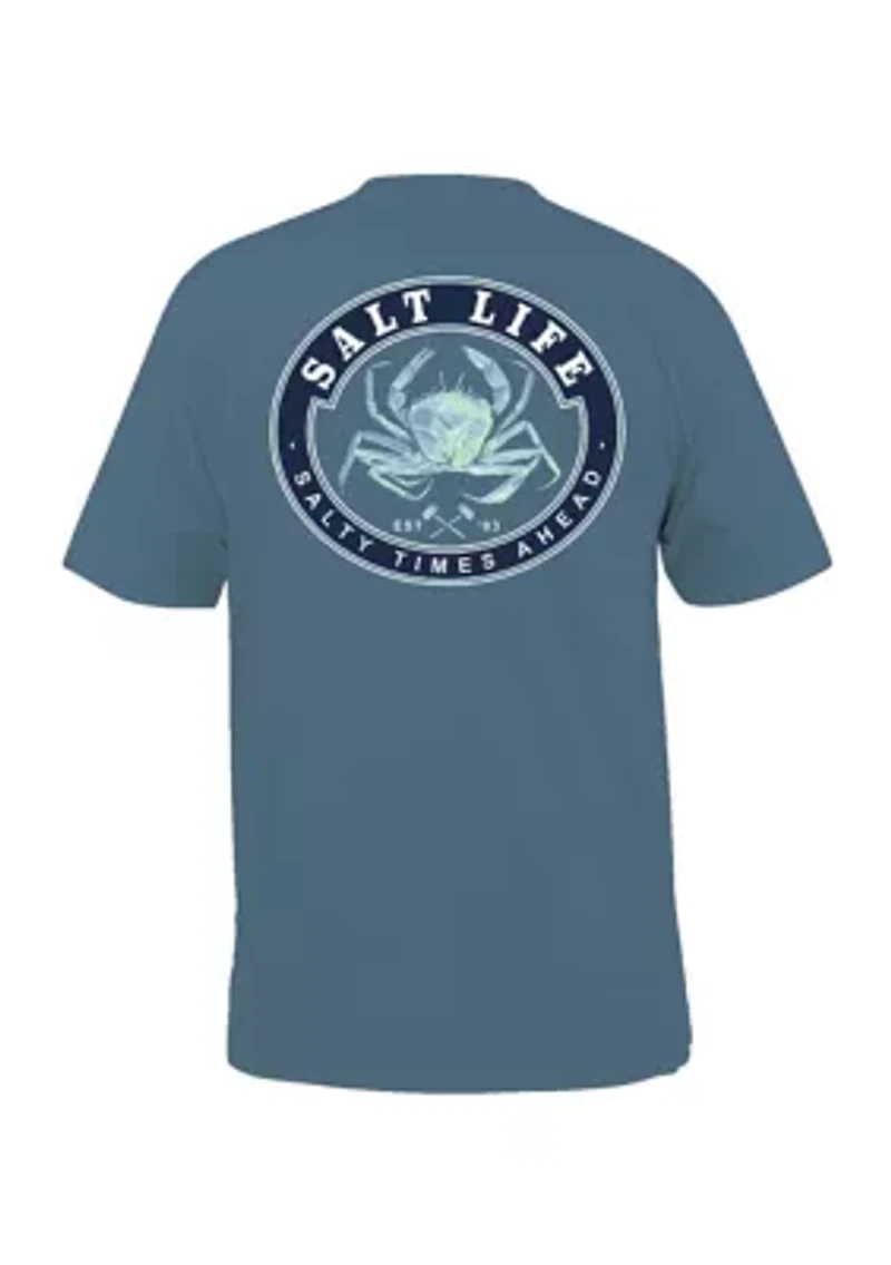 Buoyant Crab Short Sleeve Graphic T-Shirt
