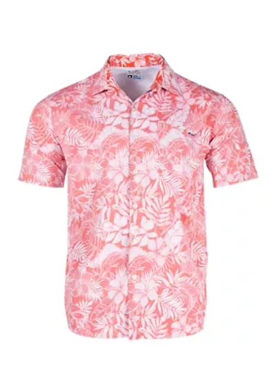 Turtle Watch Allover Printed Button Down Shirt