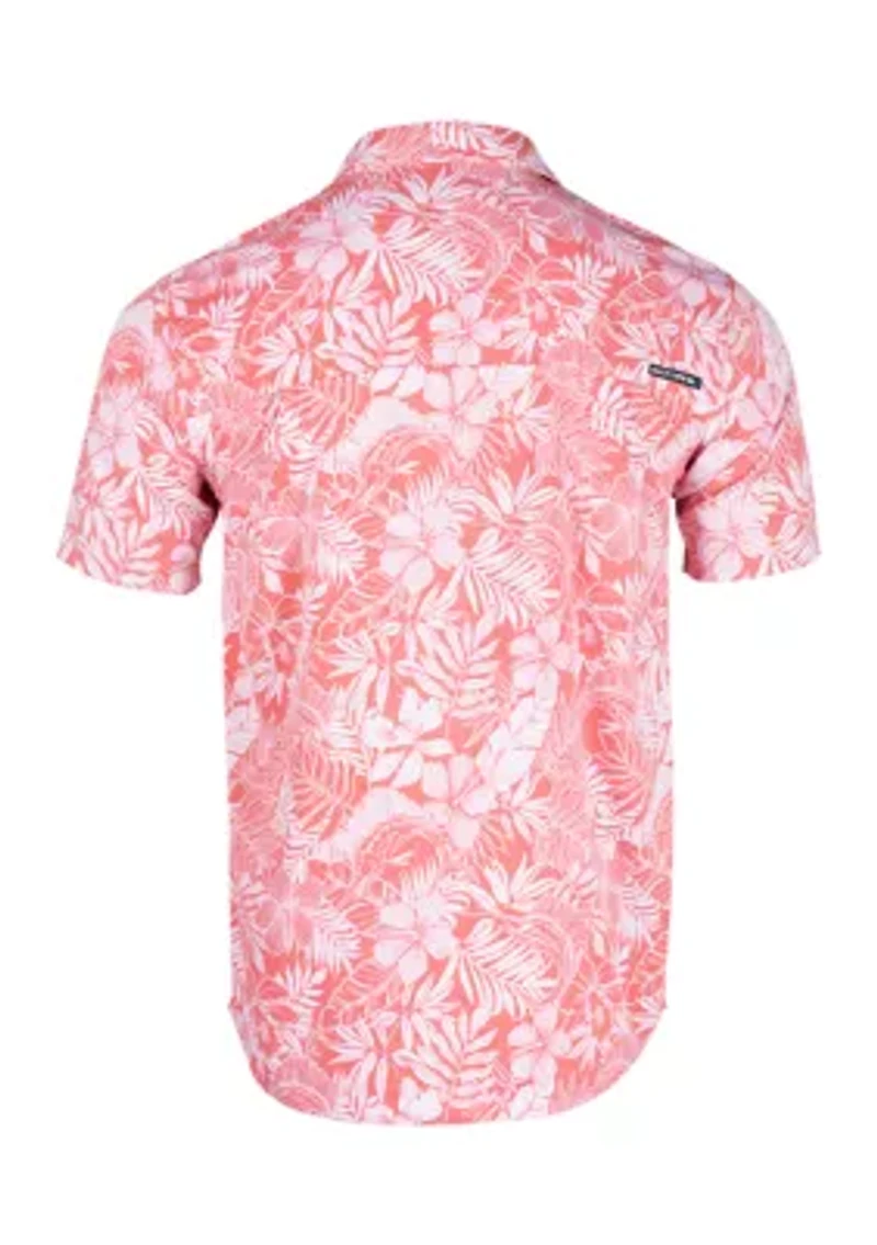 Turtle Watch Allover Printed Button Down Shirt