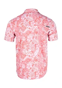 Turtle Watch Allover Printed Button Down Shirt