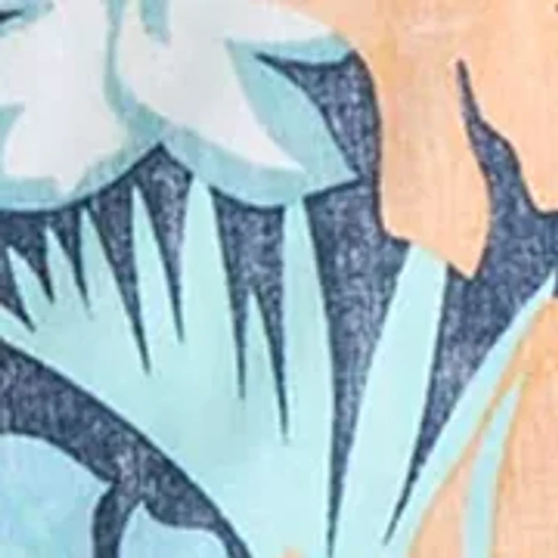 Men’s Retro Tropical Tuna Woven Short Sleeve Shirt