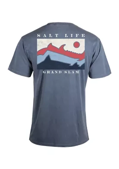 Short Sleeve Horizon Graphic T-Shirt