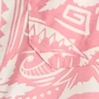 Mahi Tribe Short Sleeve Button Down Performance Shirt