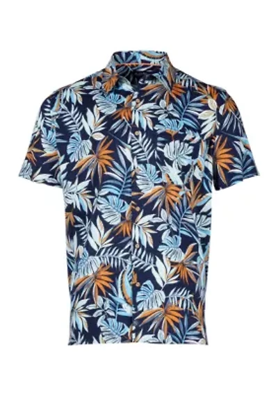 Lush Canopy Short Sleeve Button Down Shirt