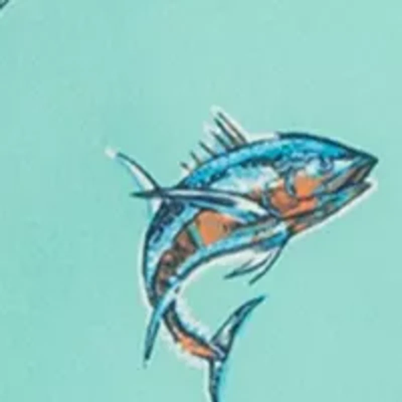 Sandbar Sunday Printed Swim Trunks