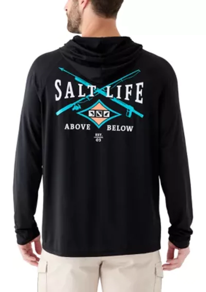 Angler Tactics Graphic Hoodie