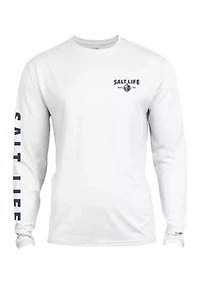 Heavy Seas Performance Long Sleeve Graphic T-Shirt