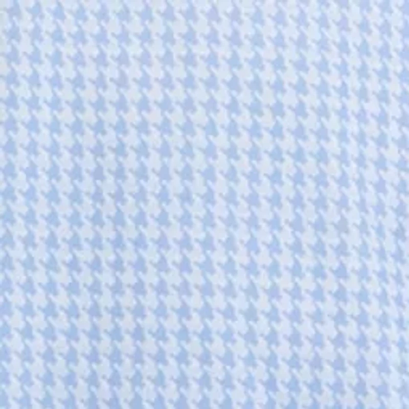 Men's Houndstooth Printed Polo Shirt