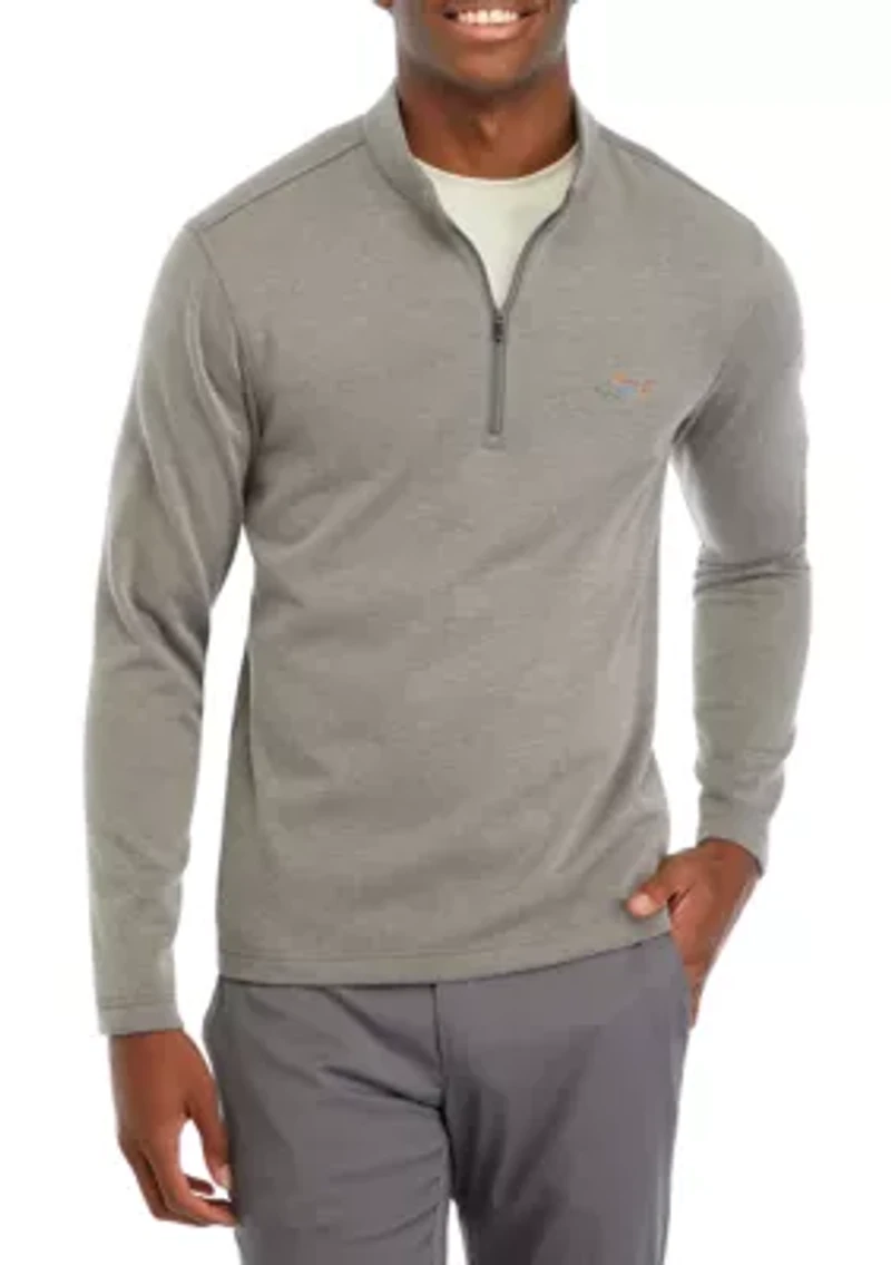 Twill Fleece 1/4 Zip Pullover