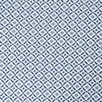 Long Sleeve Geo Print Polo Shirt