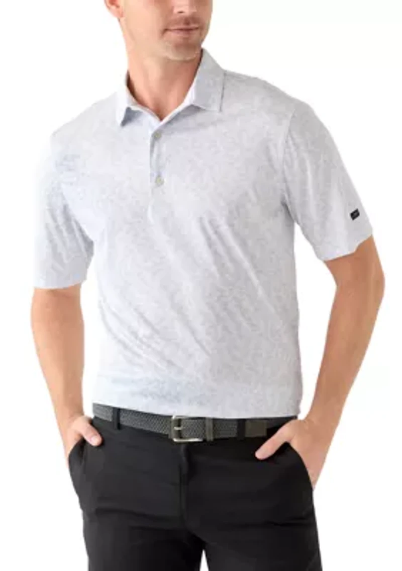 Men's Rye Grass Print Polo