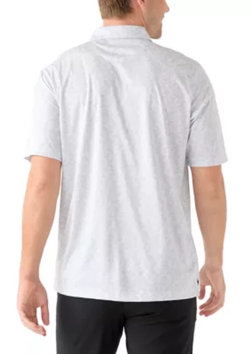 Men's Rye Grass Print Polo