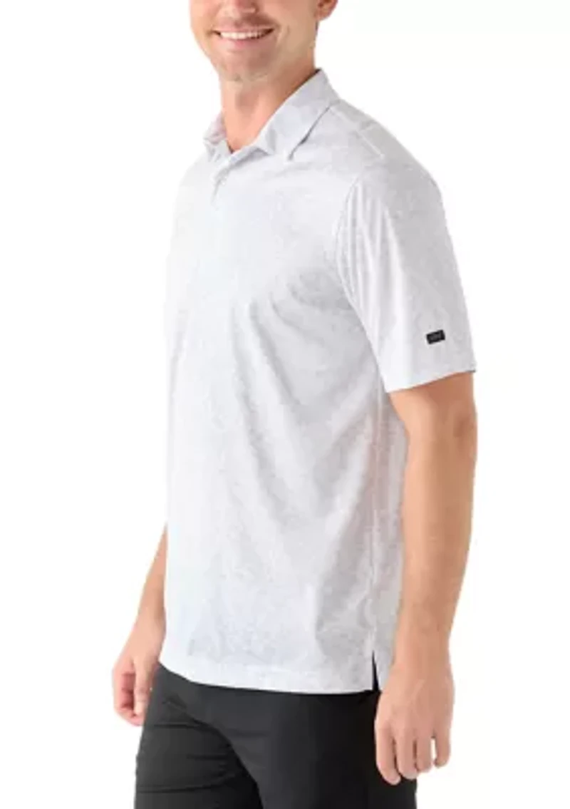 Men's Rye Grass Print Polo