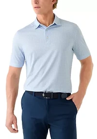 Men's Phases Geometric Print Polo Shirt