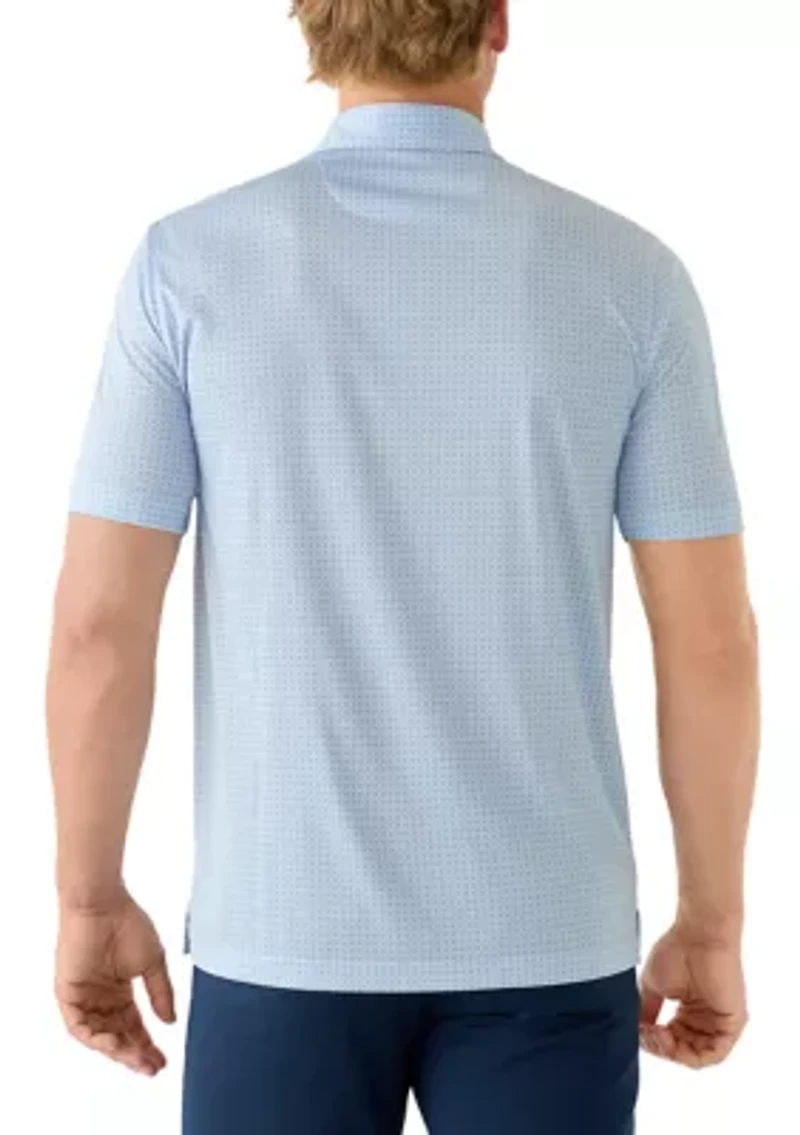 Men's Phases Geometric Print Polo Shirt