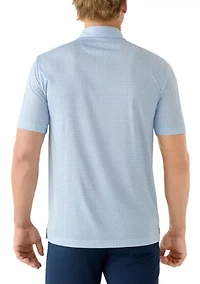 Men's Phases Geometric Print Polo Shirt