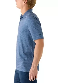Men's Across Sky Printed Polo Shirt