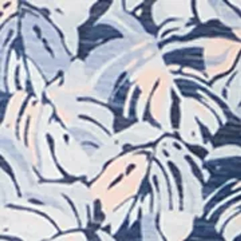 Men's Tropical Print Polo Shirt