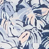 Men's Tropical Print Polo Shirt