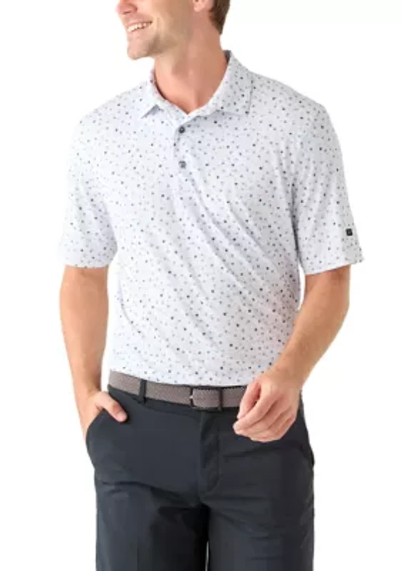 Men's Dancing Chips Print Shirt
