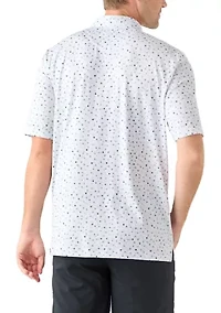 Men's Dancing Chips Print Shirt