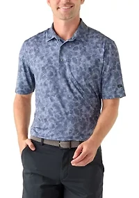 Men's Nine Iron Short Sleeve Golf Polo Shirt