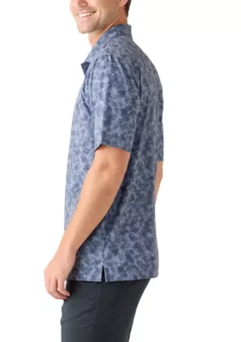 Men's Nine Iron Short Sleeve Golf Polo Shirt