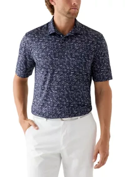 Men's Riverside Print Polo Shirt