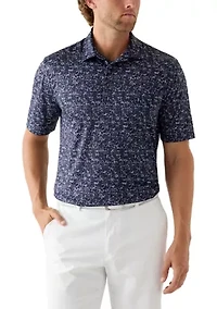 Men's Riverside Print Polo Shirt