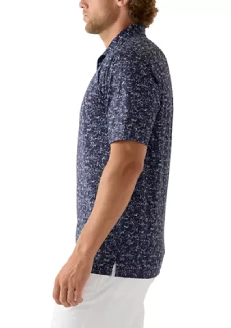 Men's Riverside Print Polo Shirt