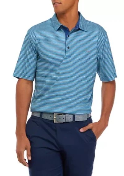 Seascape Stripe Polo Shirt