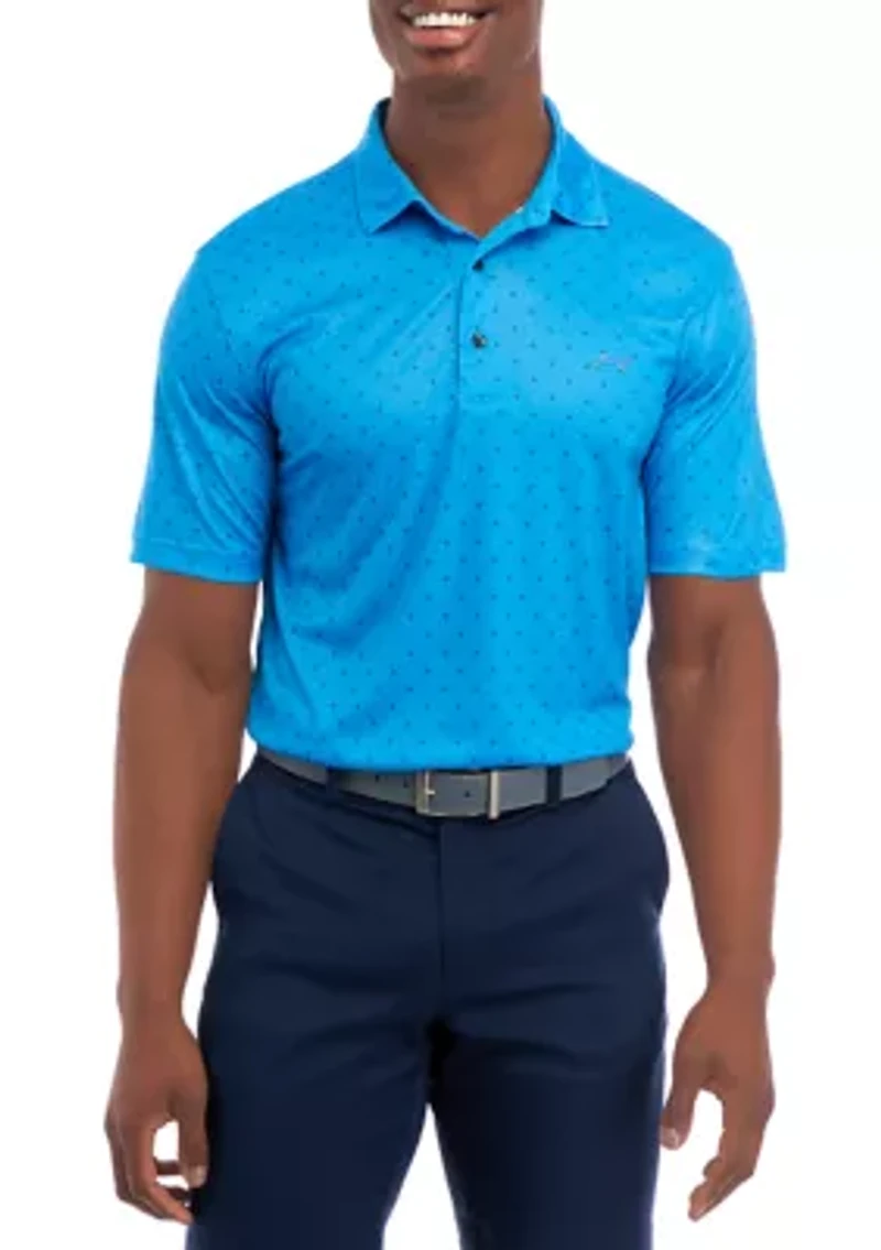Men's Hurricane Printed Polo Shirt