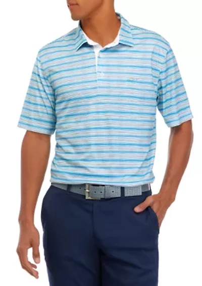 Wavy Stripe Polo Shirt
