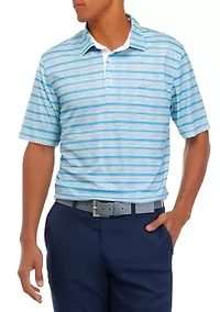 Wavy Stripe Polo Shirt