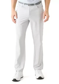 Men's Solid 5 Pocket Pants