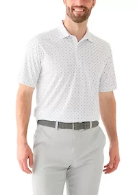 Men's Venture Print Polo Shirt