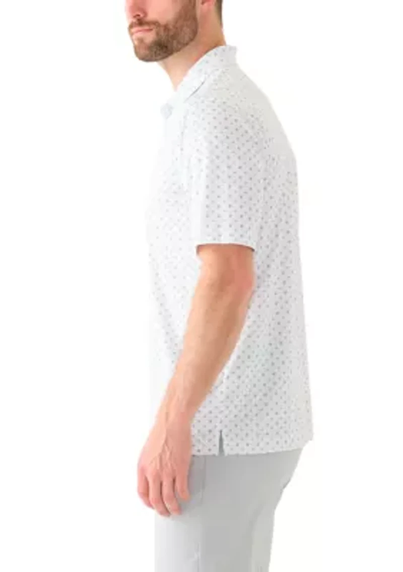 Men's Venture Print Polo Shirt