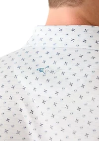 Men's Venture Print Polo Shirt