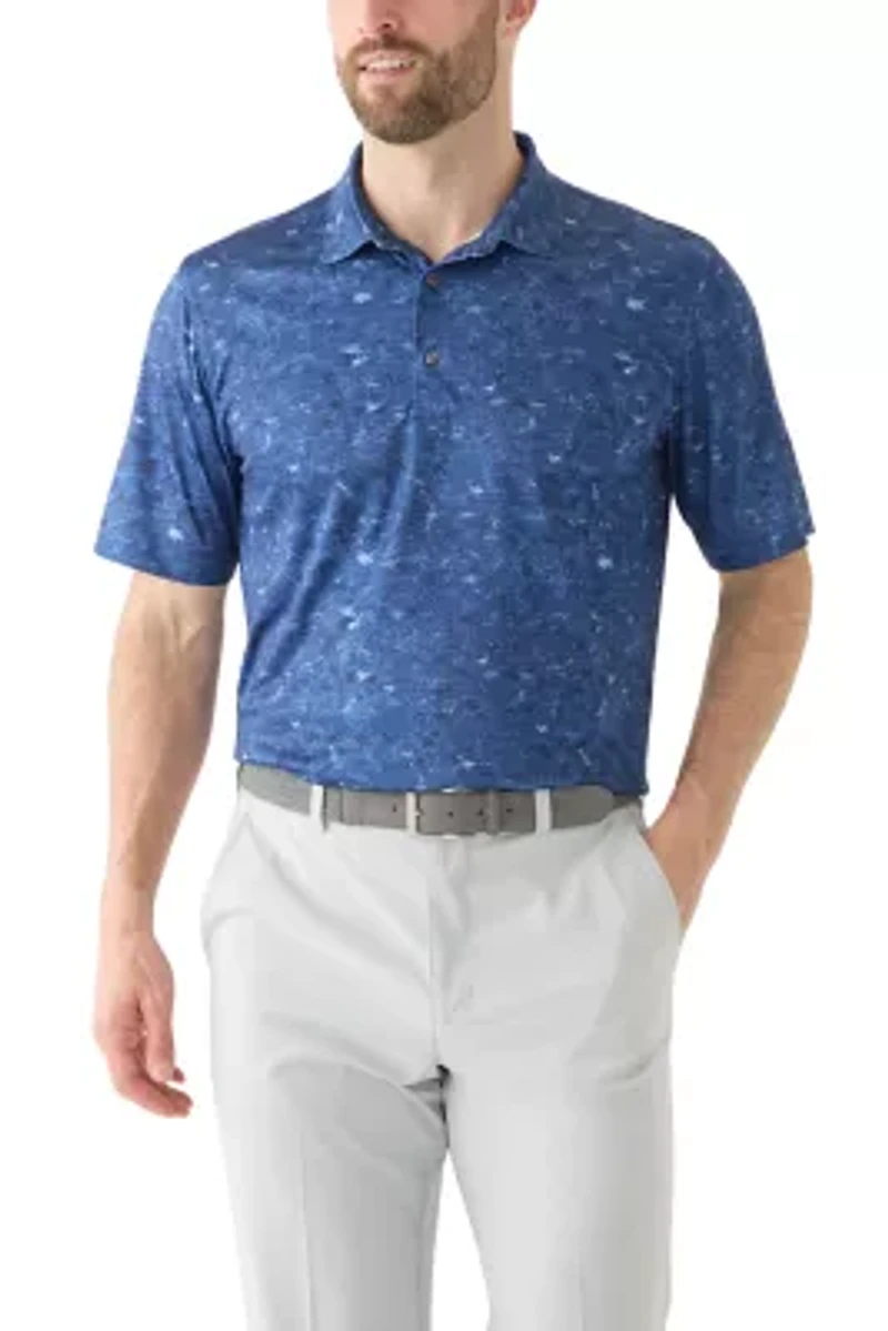 Men's Printed Polo Shirt