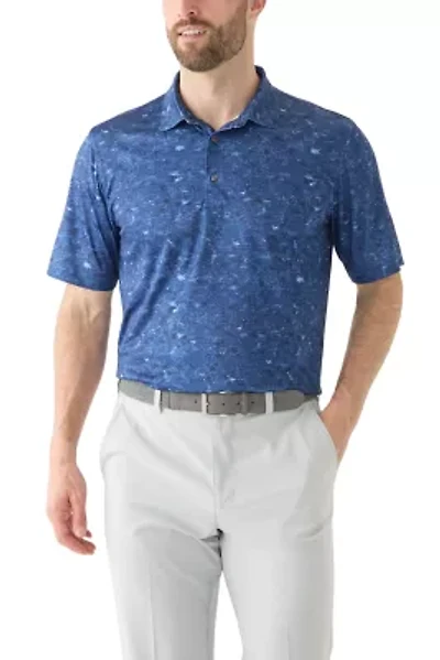 Men's Printed Polo Shirt
