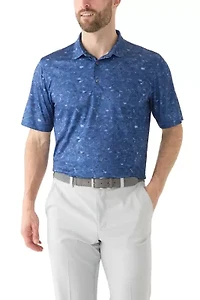 Men's Printed Polo Shirt