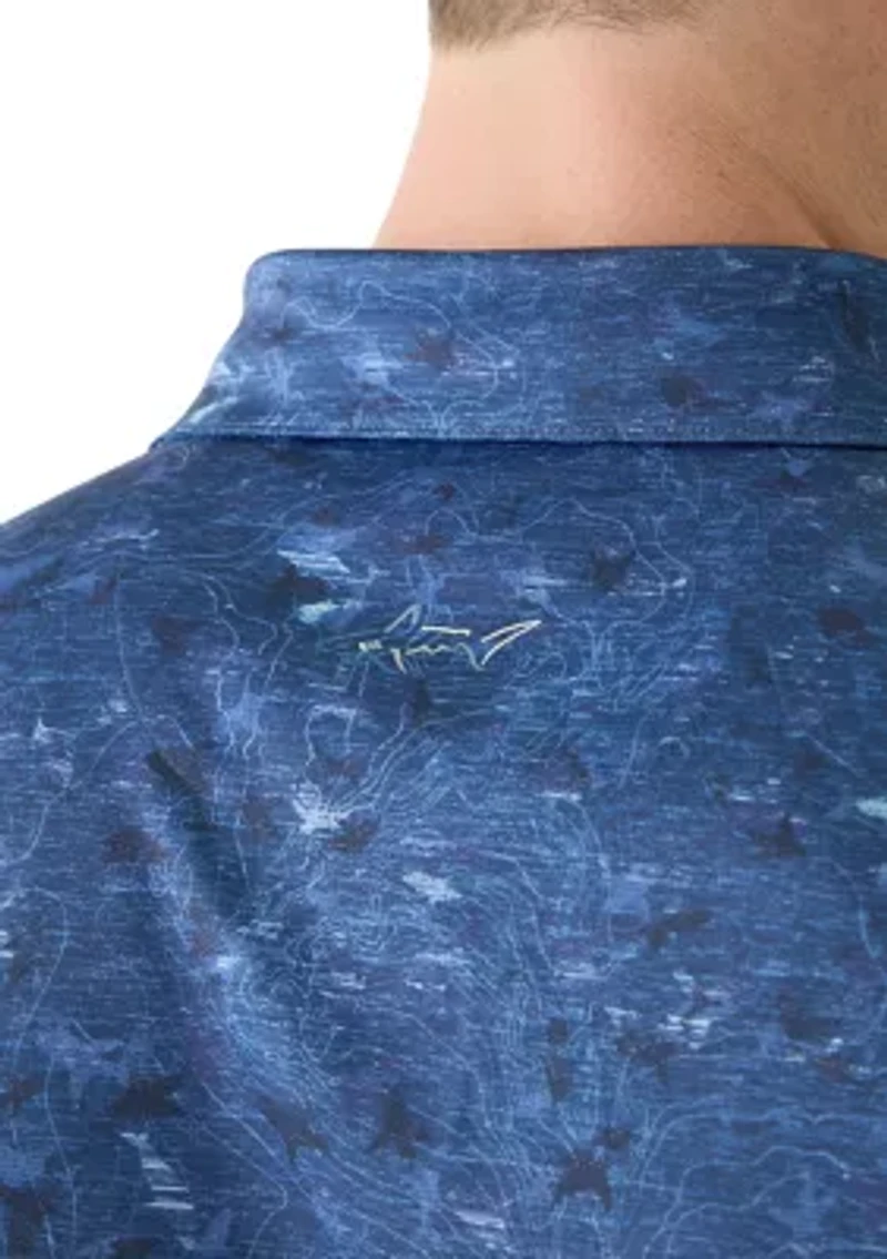 Men's Printed Polo Shirt